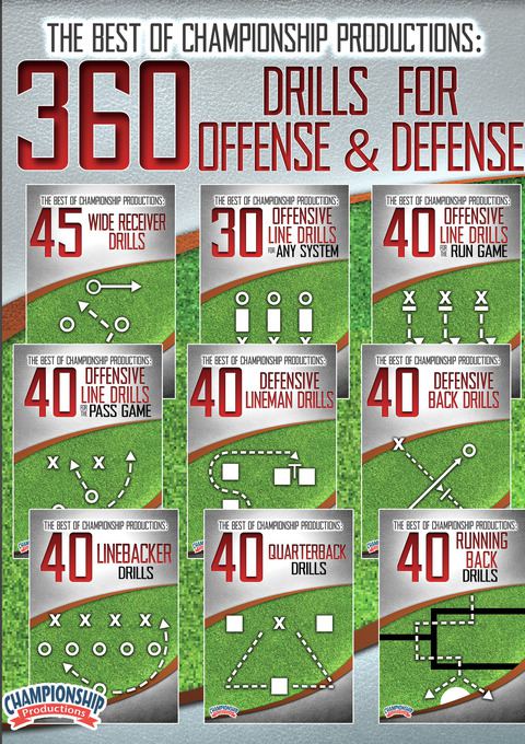Best of the Best Football Series: 360 Drills for Offense and