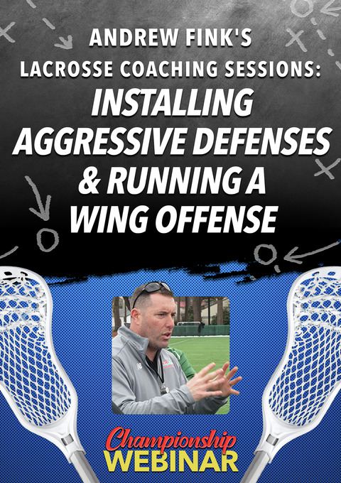 The 20 Wing Offense: Philosophy, Drills, and Adjustments - Lacrosse --  Championship Productions, Inc.